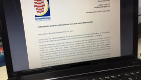 Brief an den Herrn Kultusminister von Hessen