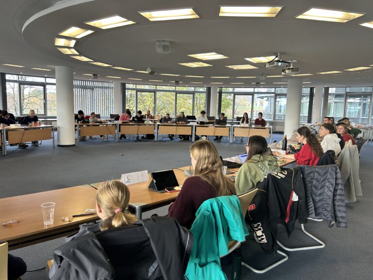 Eindrücke der Sitzung